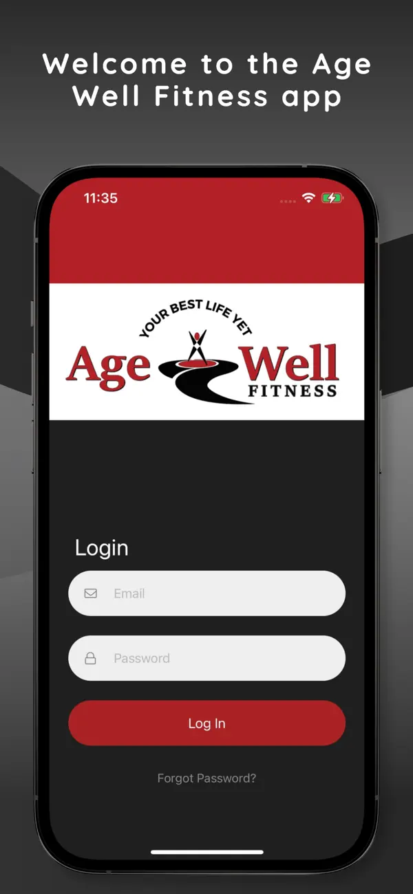 Screenshot #1 pour Age Well Fitness App
