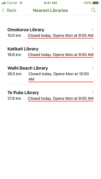 Western Bay Libraries Screenshot