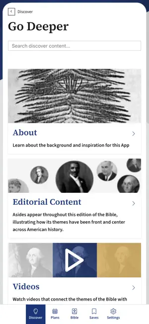 Faith and Liberty Bible screenshot 3