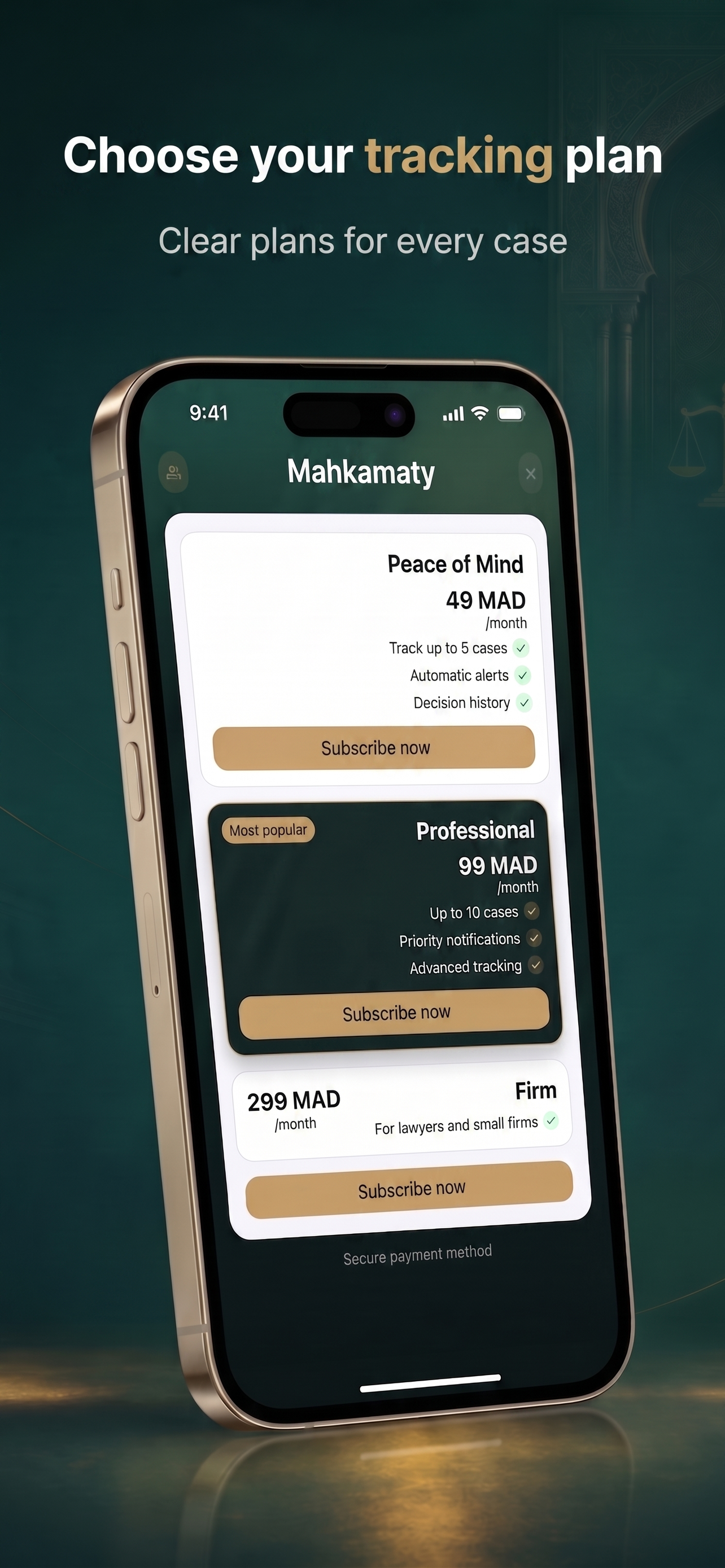 Mahkamaty: Court Case Tracker screenshot 7