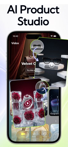 AI Product Video Photo - Vidox iPhone screenshot