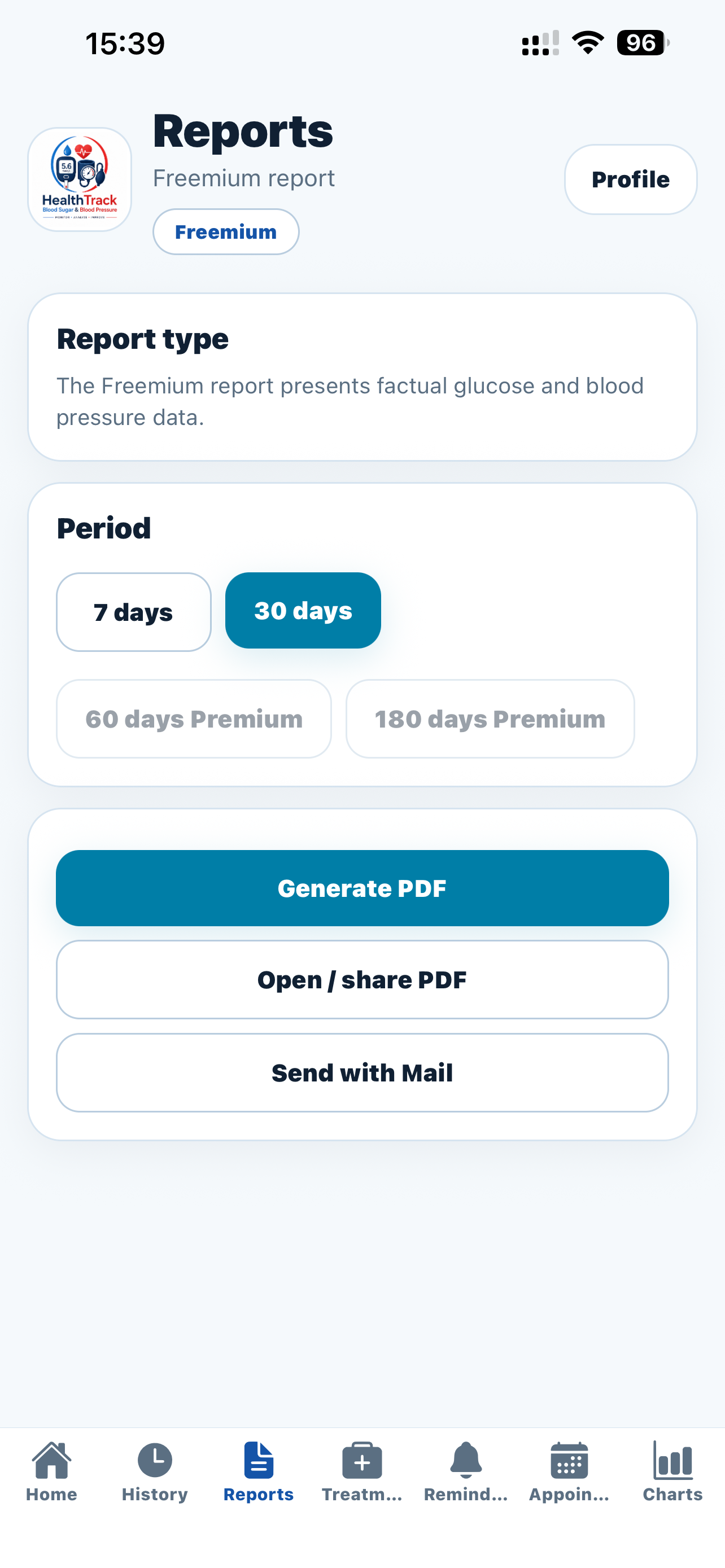 HealthTrack Care screenshot 4
