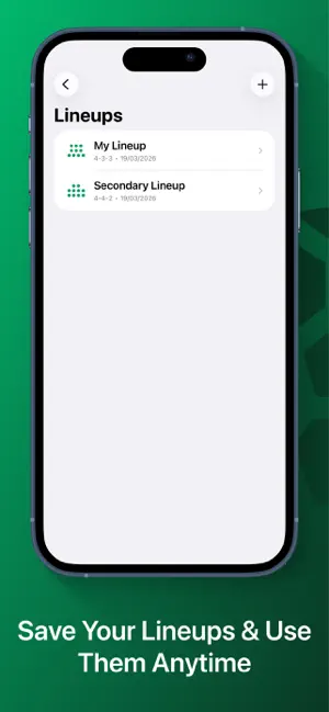 Soccer Line Up Builder 11 screenshot 4