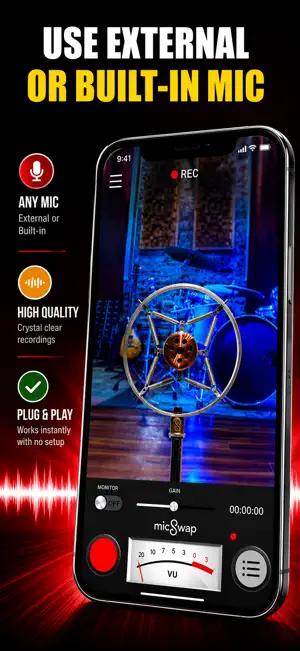 MicSwap: Microphone Recording screenshot 4