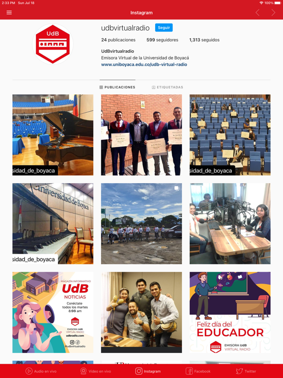 Screenshot #5 pour UdeB Virtual Radio