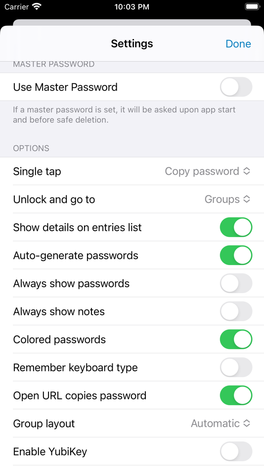 #6. pwSafe 2 - Password Safe (iOS) By: Huvisoft B.V.