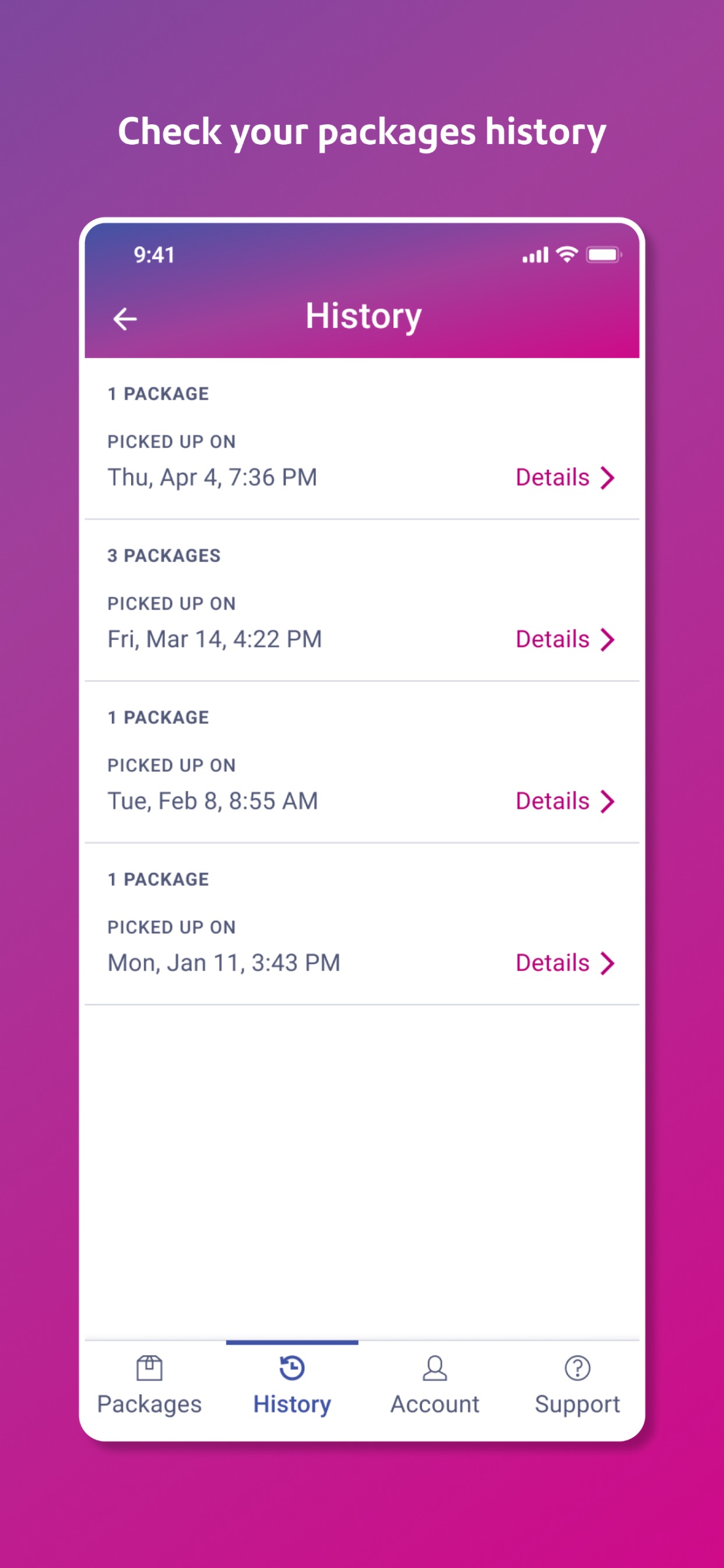 Screenshot 1 of PitneyLockers