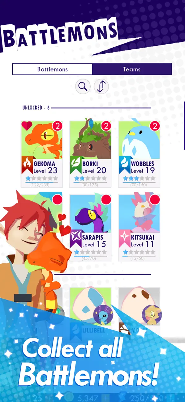 Battlemons iOS Mod IPA screenshot 4 - iOS game interface