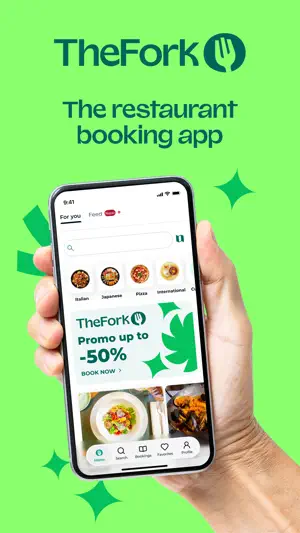 TheFork - Restaurant bookings screenshot 1
