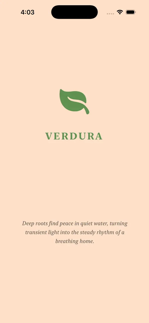 Screenshot #1 pour Verdura App