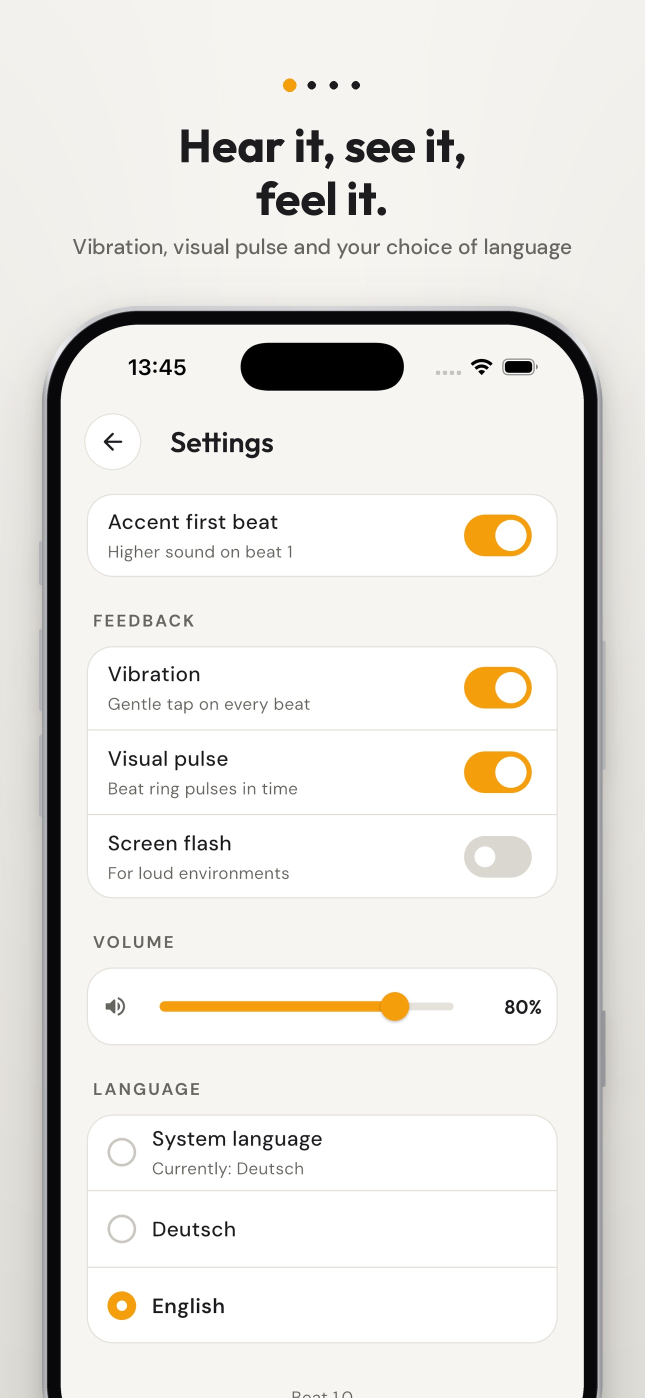 Screenshot 3 of Beat - Your Metronom