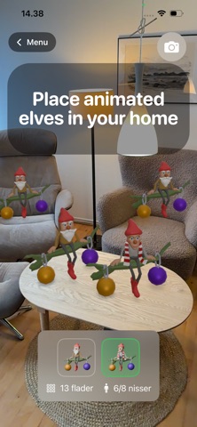 Christmas Elves AR iPhone screenshot