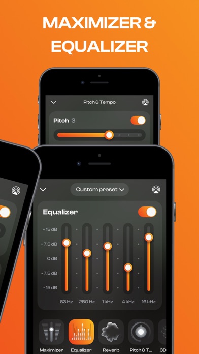 Bass Booster & Sound Equalizer Screenshot