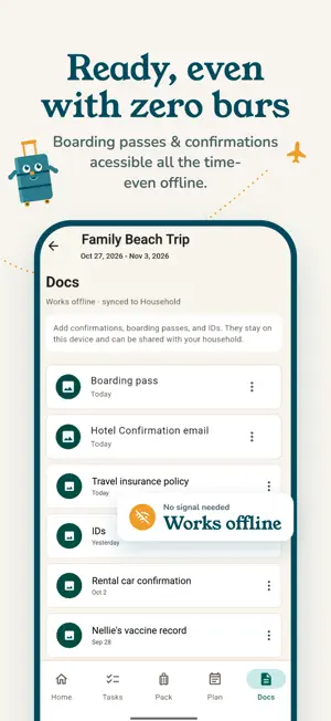 Family Travel Organizer: FamGo screenshot 4