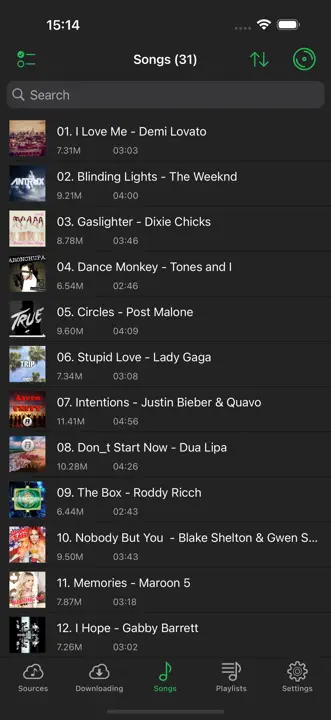 Cloud Music Player: Screenshot 5 von 10