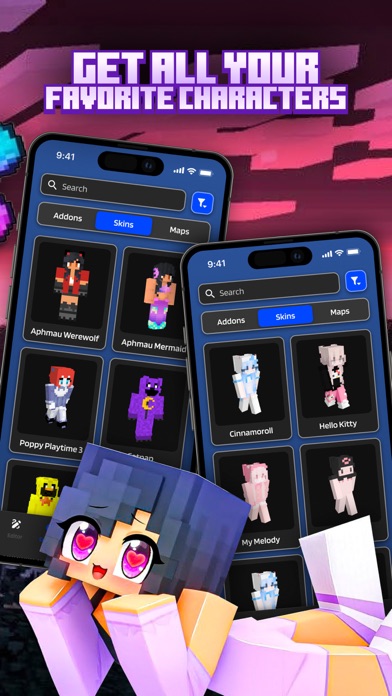 Aphmau & Aaron Mods Minecraft Screenshot