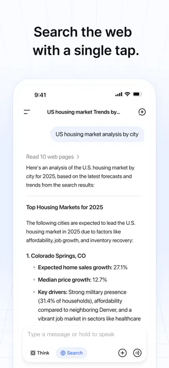 DeepSeek: Screenshot 3 von 5