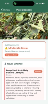 PlantZio Plant ID & Diagnosis screenshot 2