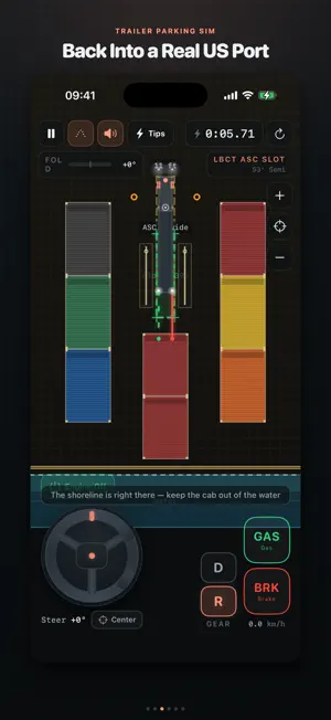 Trailer Parking Sim: CDL Truck screenshot 3