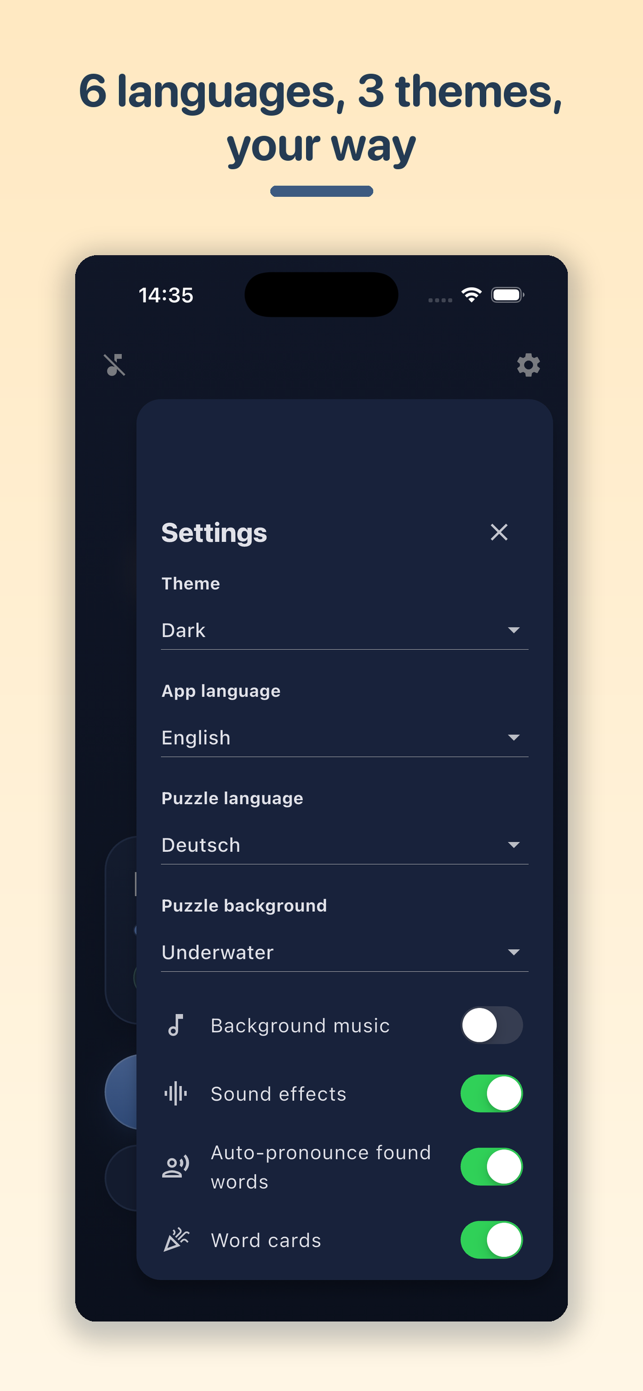 PolyWord: Language Crosswords screenshot 9