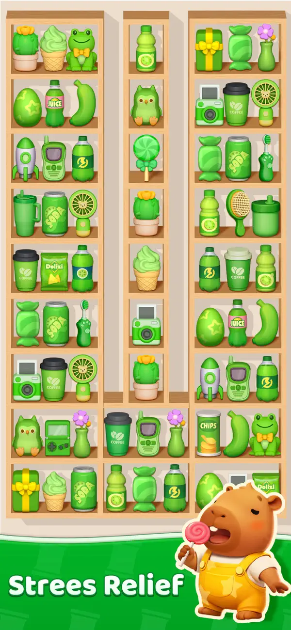 #4. Goods Mart: Sort & Match (iOS) De: Playful Bytes Studio