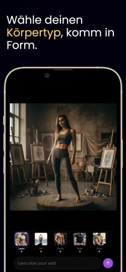 Screenshot von Mimi - AI Photo & Video Editor auf dem iPhone 6