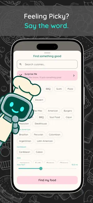 NomBot: Food Decider screenshot 4