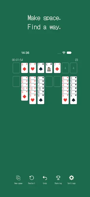 FreeCell - Pixel Solitaire screenshot 3