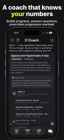 Slate Workout Tracker Gym Log Screenshot 4 of 10