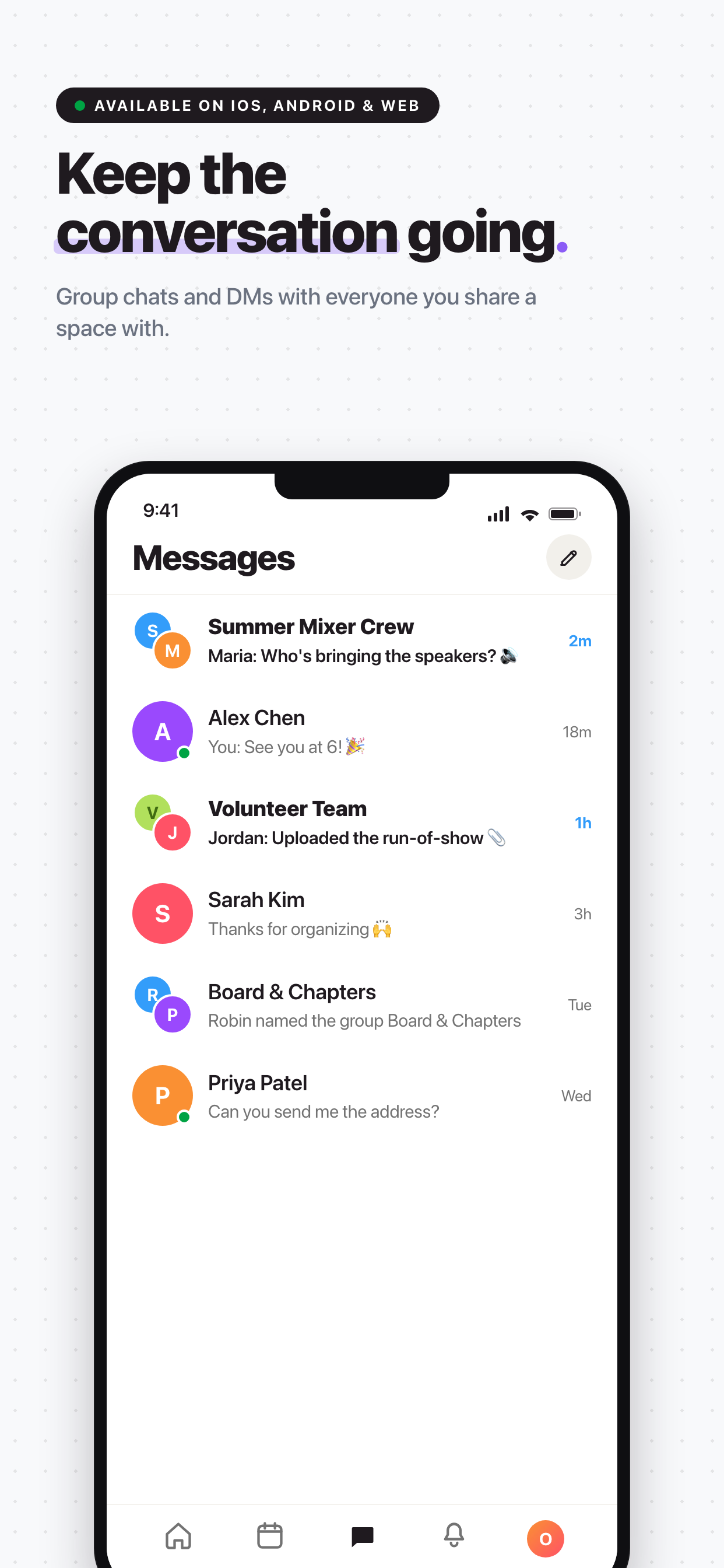 Joyn: Community & Events screenshot 3