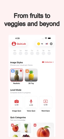 Fruit Quiz Lab - Play & Learn Screenshot 4 of 8