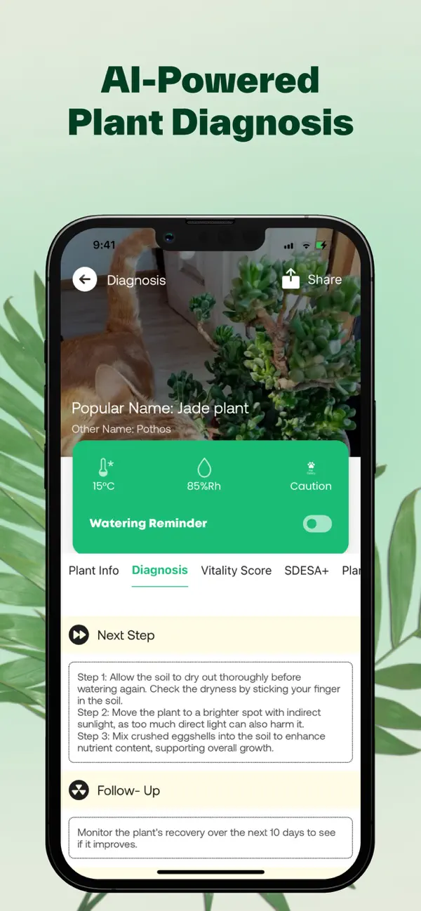 LetPlant: AI Houseplant Care Screenshot 2