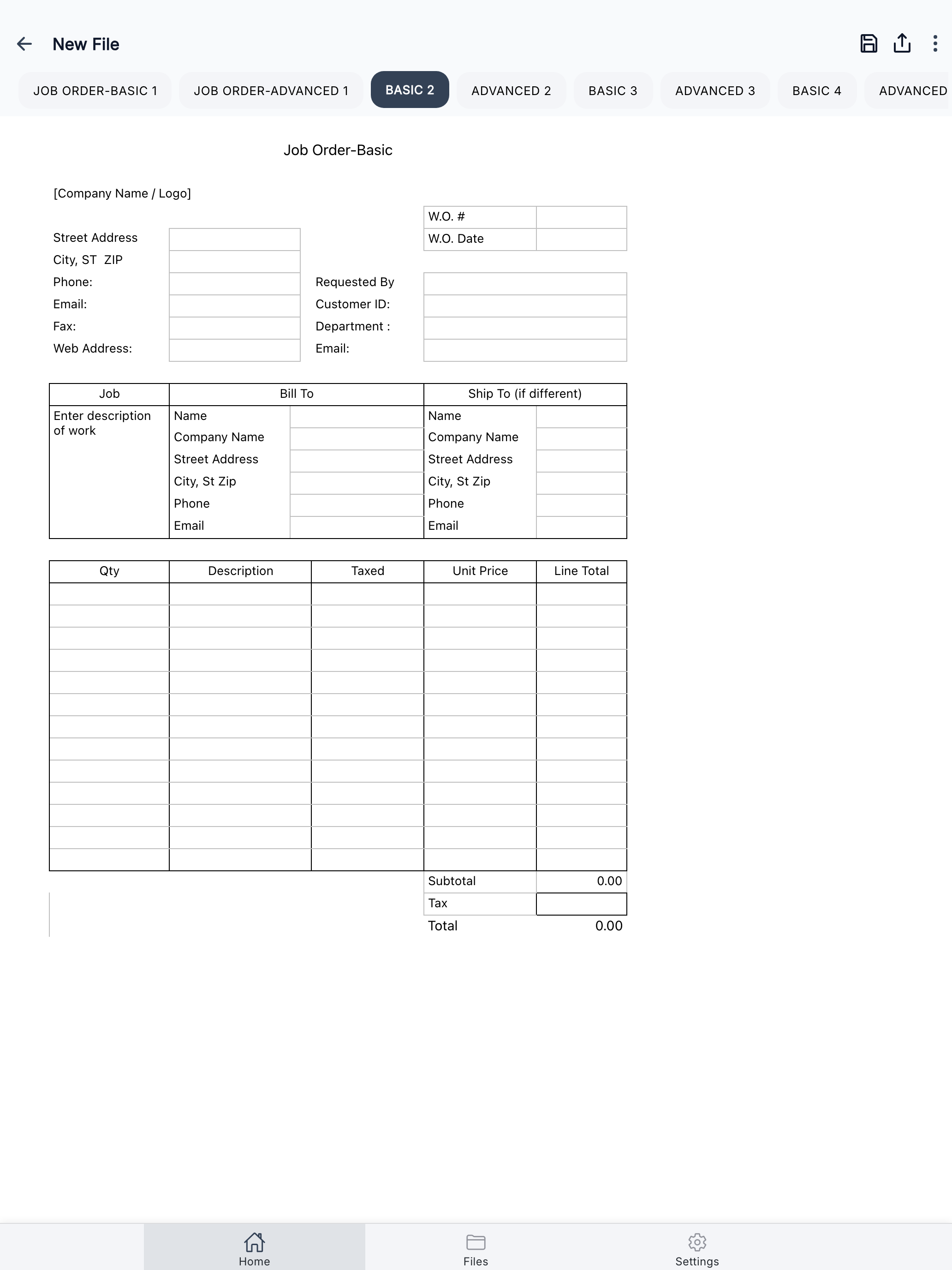 Job Order screenshot 16