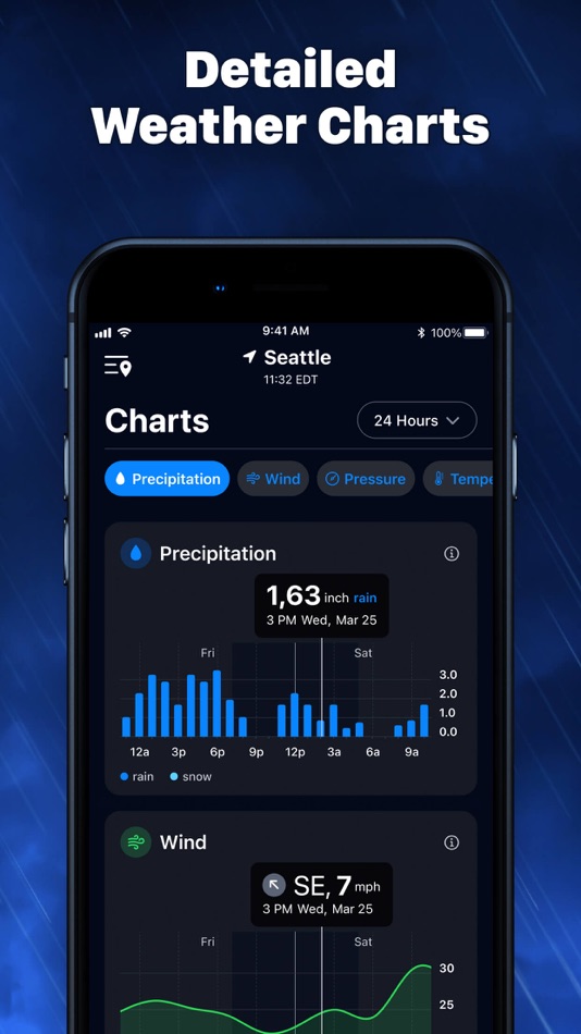 #8. Weather Radar - NOAA + Channel (iOS) Podle: Impala Studios