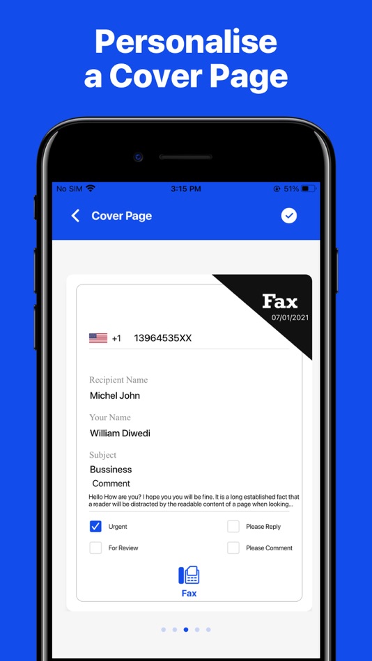 #5. Fax It: Send Doc Fast & Secure (iOS) 由: Maxima Apps