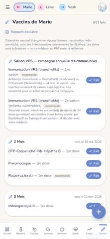 Carnet Bébé – Marolya screenshot 7