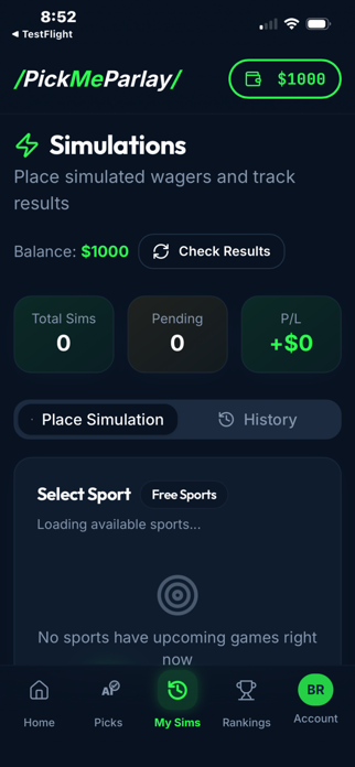 PickMeParlay Screenshot 4 of 4