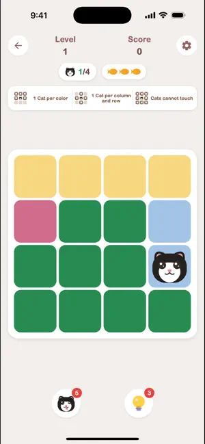 CuteDoku: Meow Puzzle Game screenshot 2