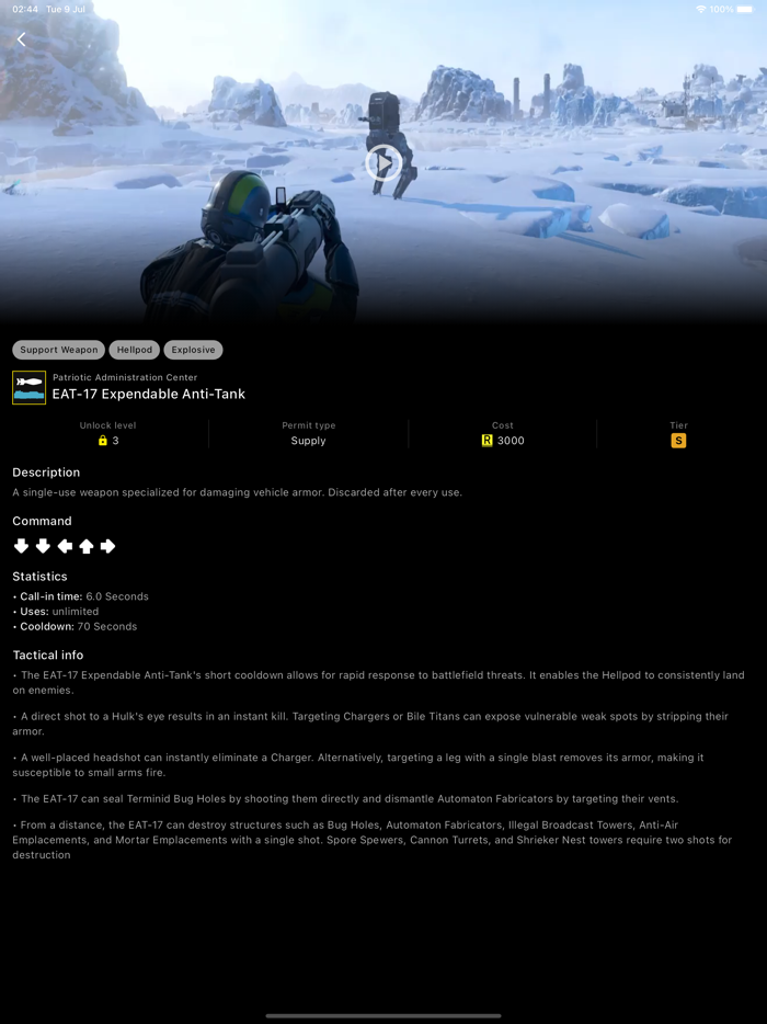 Helldivers 2 Efforts and Manuals