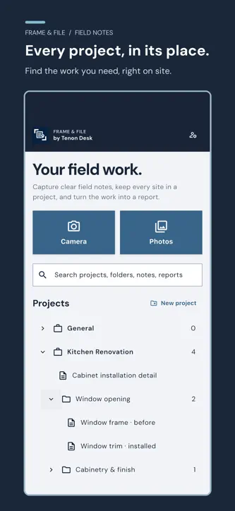 Frame & File screenshot 1