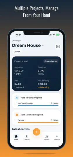 Captura de pantalla de BuilDx - Construction Reporter en iPhone 2
