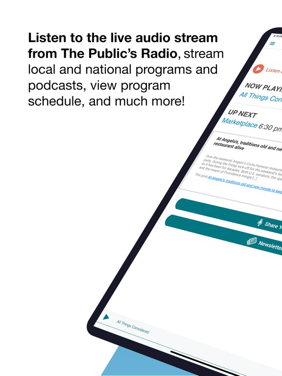 Screenshot #4 pour The Public's Radio