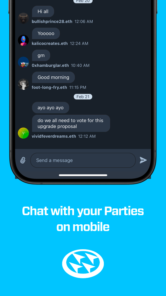 #1. Party – Your group, onchain. (iOS) 由: Multisig Operations LLC