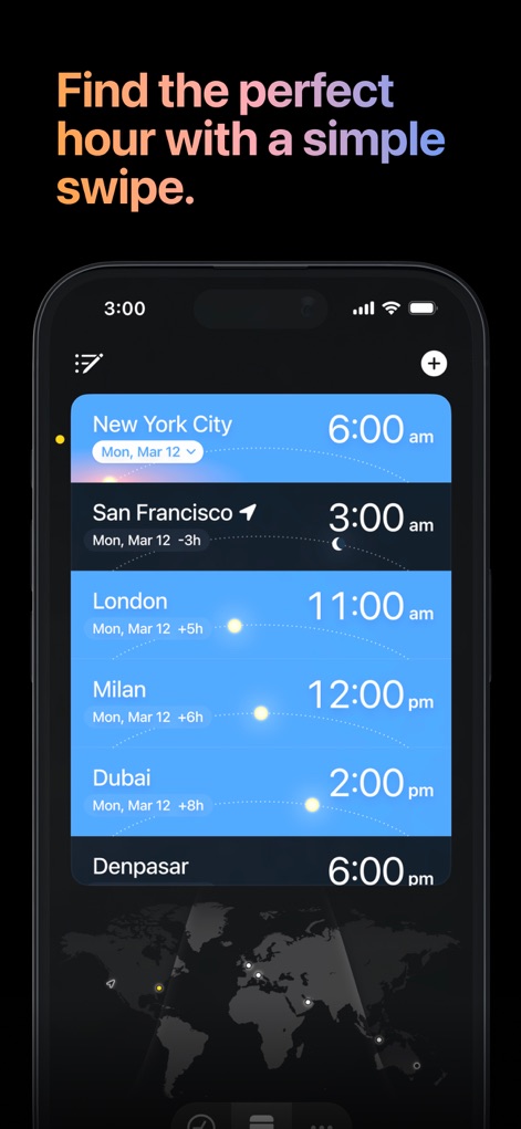 World Time Clock Master - Utilities App | MWM