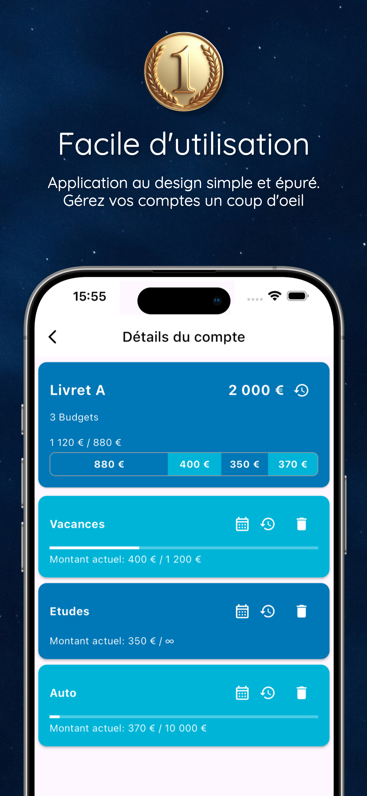 Épargnes de précaution screenshot 3