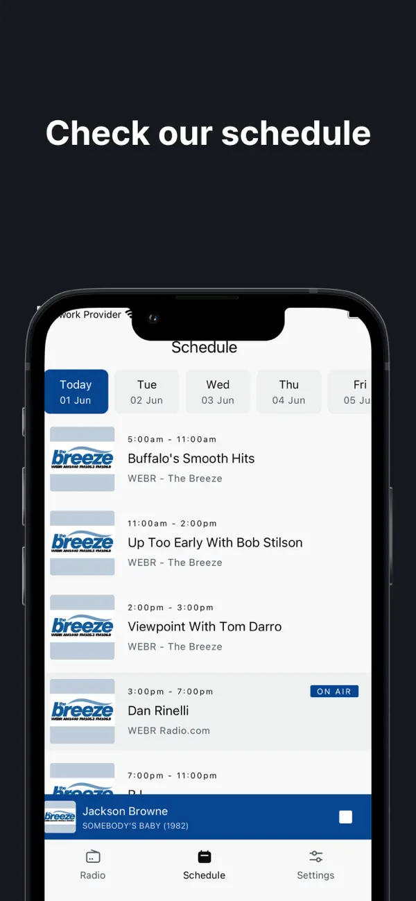 Screenshot #2 pour WEBR - The Breeze