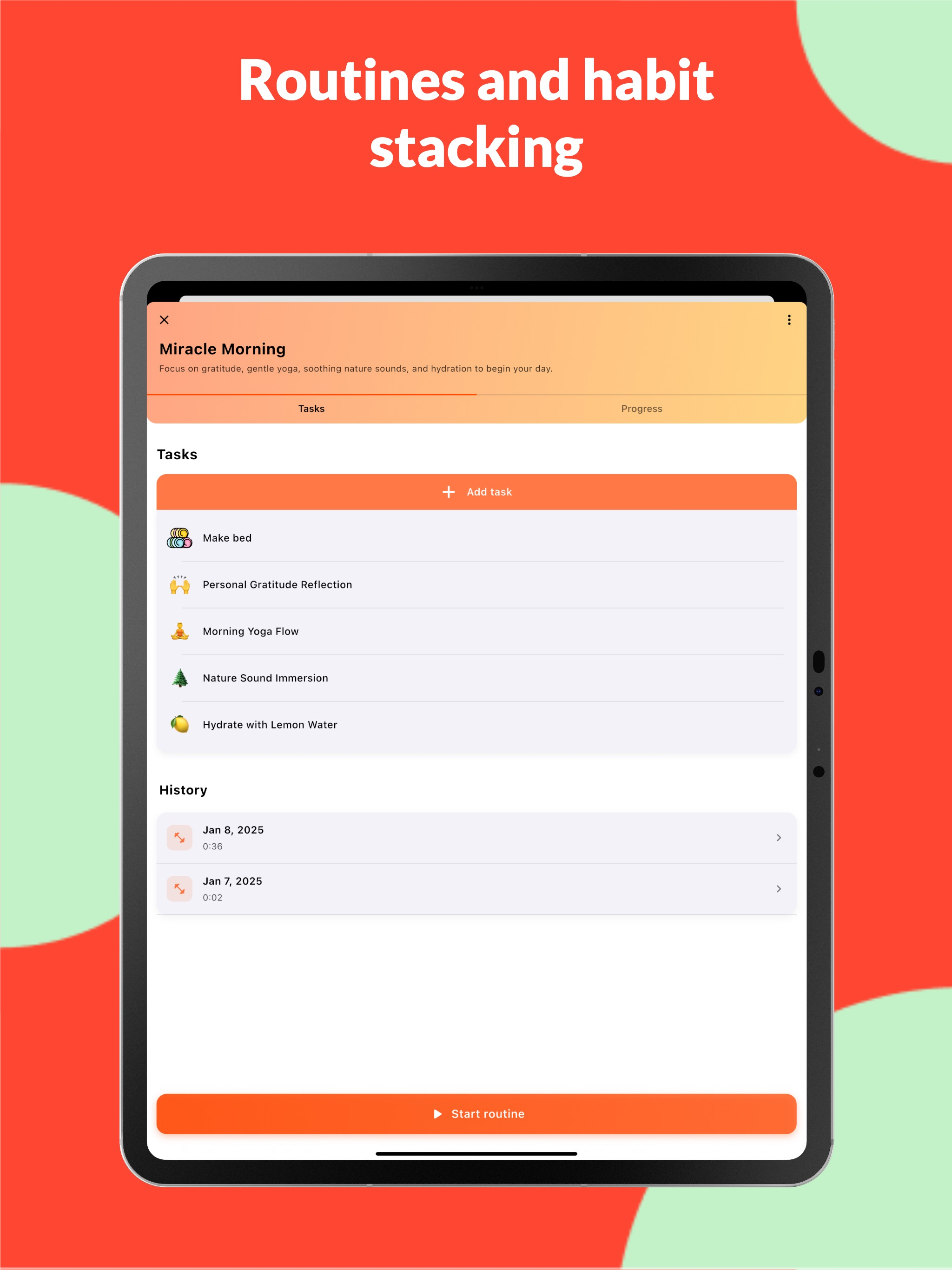 Stacked: Routine, Stack Habits