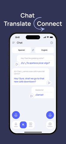 Video Translator: Voice & AI iPhone screenshot