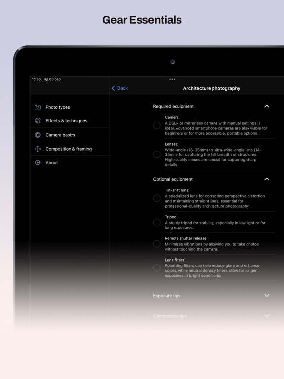 Screenshot #5 pour ShotInstruct: Photo Guides