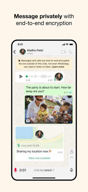 WhatsApp Messenger Screenshot